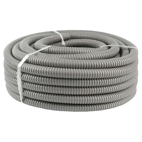 Tubo Metálico Extra Flexible con PVC 20mm Gris